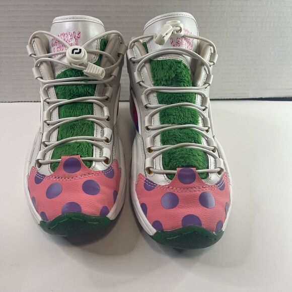 Reebok Iverson Question Mid Candy Land GZ0081 Size 5 - Picture 3 of 10